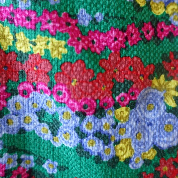 Talbots Green Multicolor Floral Print Pencil Skirt 2P 2 Petite - Picture 10 of 16